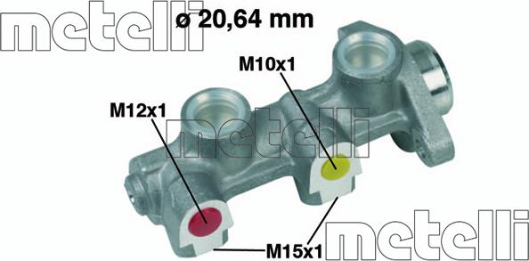 Metelli 05-0184 - Glavni kočioni cilindar www.molydon.hr