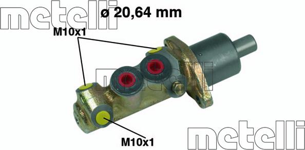 Metelli 05-0225 - Glavni kočioni cilindar www.molydon.hr