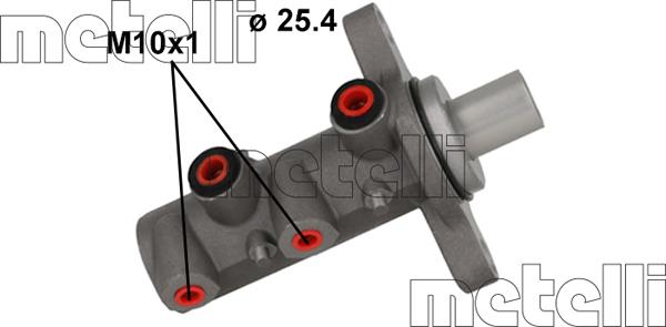 Metelli 05-1190 - Glavni kočioni cilindar www.molydon.hr