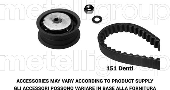 Metelli 29-0305 - Komplet zupčastog remena www.molydon.hr