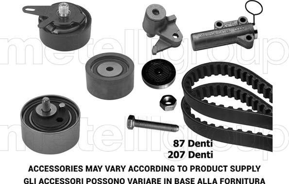 Metelli 29-0263 - Komplet zupčastog remena www.molydon.hr