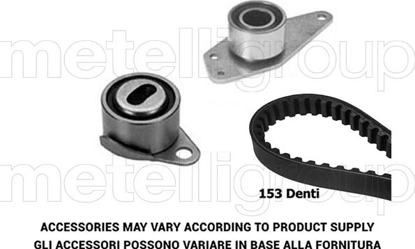 Metelli 29-0219 - Komplet zupčastog remena www.molydon.hr