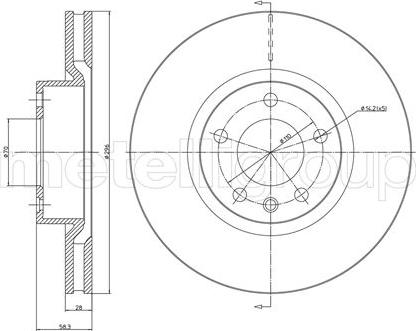 Metelli 23-0441 - Kočioni disk www.molydon.hr