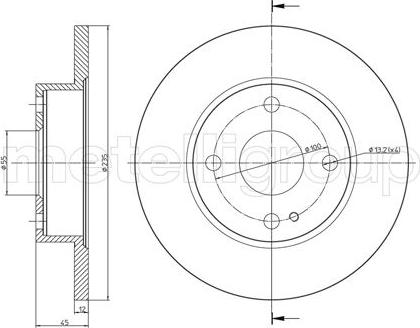 Metelli 23-0620 - Kočioni disk www.molydon.hr