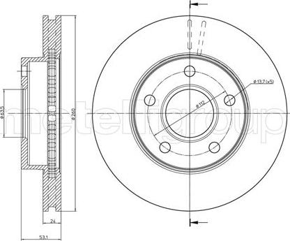 Metelli 23-0120 - Kočioni disk www.molydon.hr