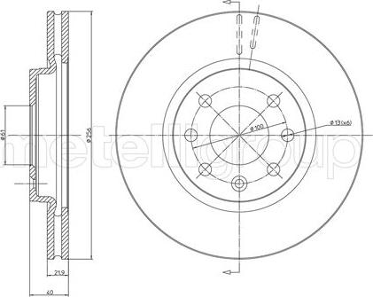 Metelli 23-0294 - Kočioni disk www.molydon.hr