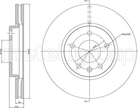 Metelli 23-1003C - Kočioni disk www.molydon.hr