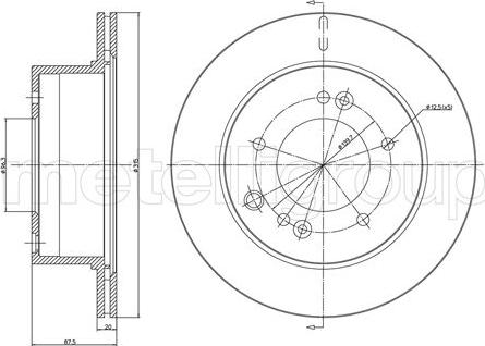 Cifam 800-1354C - Kočioni disk www.molydon.hr