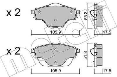 Metelli 22-0988-0 - Filter za ulje www.molydon.hr