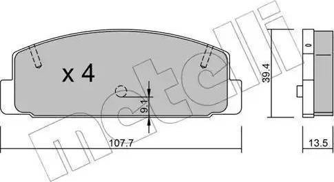 Sangsin Brake SP2028 - Komplet Pločica, disk-kočnica www.molydon.hr