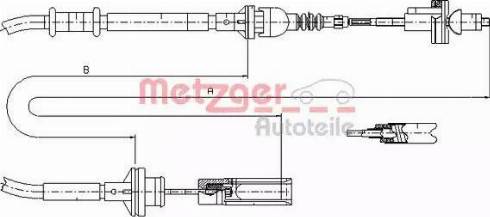 Metzger 462.6 - Sajla, mehanizam za aktiviranje kvacila www.molydon.hr