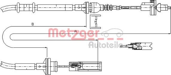 Metzger 462.3 - Sajla, mehanizam za aktiviranje kvacila www.molydon.hr