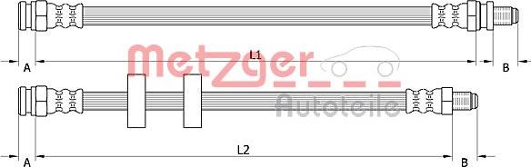 Metzger 4110995 - Kočiono crijevo, lajtung www.molydon.hr