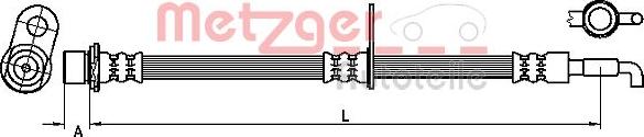 Metzger 4110975 - Kočiono crijevo, lajtung www.molydon.hr