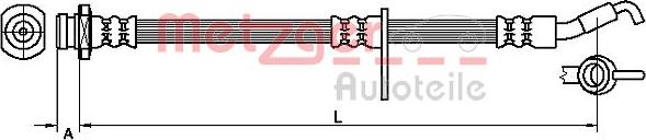 Metzger 4110490 - Kočiono crijevo, lajtung www.molydon.hr