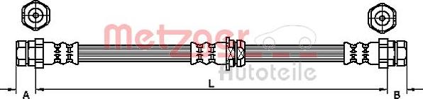 Metzger 4110435 - Kočiono crijevo, lajtung www.molydon.hr