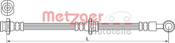 Metzger 4110639 - Kočiono crijevo, lajtung www.molydon.hr