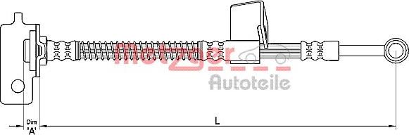 Metzger 4110137 - Kočiono crijevo, lajtung www.molydon.hr