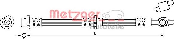 Metzger 4110387 - Kočiono crijevo, lajtung www.molydon.hr