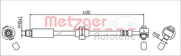 Metzger 4111623 - Kočiono crijevo, lajtung www.molydon.hr