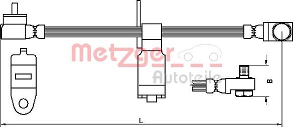 Metzger 4112542 - Kočiono crijevo, lajtung www.molydon.hr