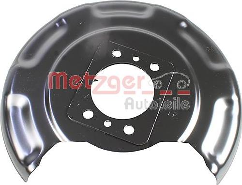 Metzger 6115414 - ANKER PLOČA | Lim za zaštitu od prskanja, kočioni disk www.molydon.hr