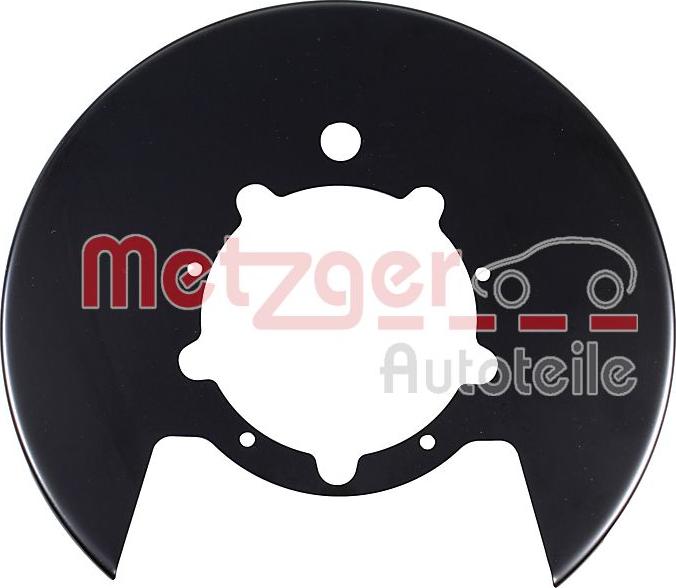 Metzger 6115552 - ANKER PLOČA | Lim za zaštitu od prskanja, kočioni disk www.molydon.hr