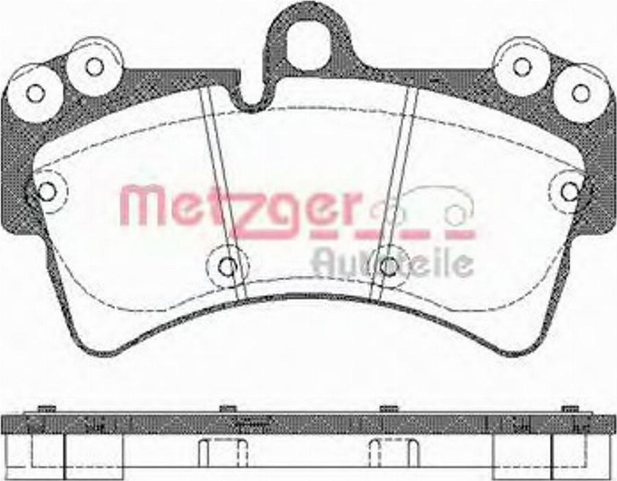 Metzger 0995.00 - Komplet Pločica, disk-kočnica www.molydon.hr