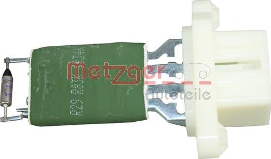 Metzger 0917029 - Otpornik, ventilator kabine/unutrasnjeg prostora www.molydon.hr