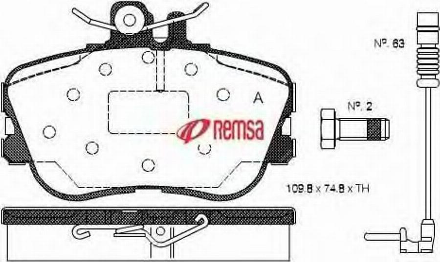 Metzger 044502 - Komplet Pločica, disk-kočnica www.molydon.hr