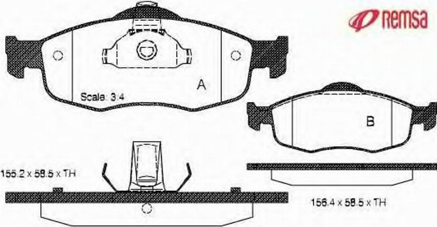 Metzger 043200 - Komplet Pločica, disk-kočnica www.molydon.hr