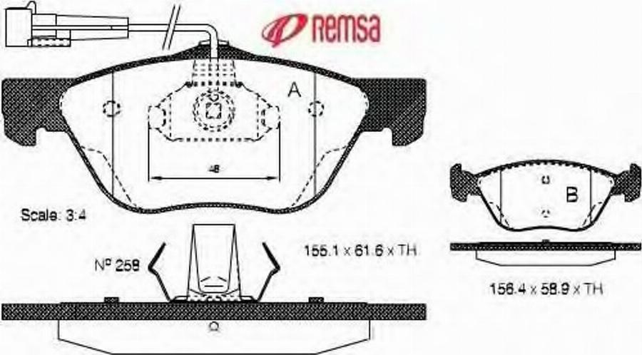 Metzger 058932 - Komplet Pločica, disk-kočnica www.molydon.hr