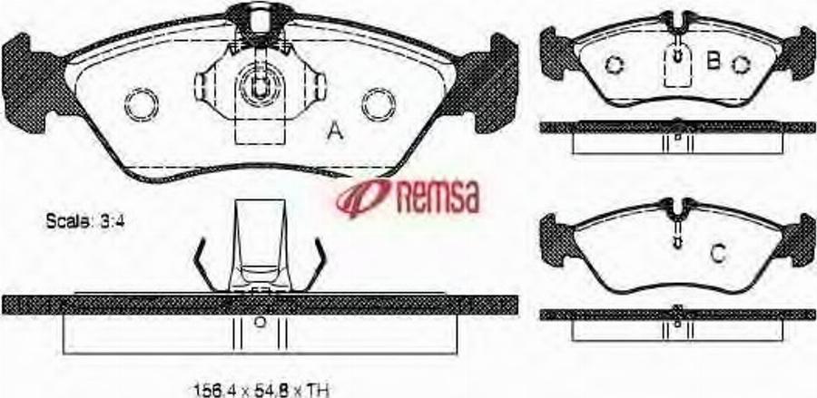 Metzger 058000 - Komplet Pločica, disk-kočnica www.molydon.hr