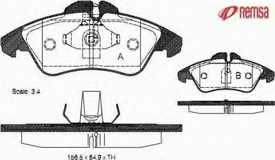 Metzger 057800 - Komplet Pločica, disk-kočnica www.molydon.hr