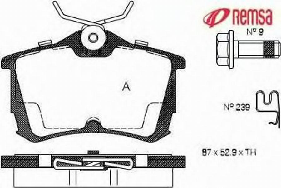 Metzger 069502 - Komplet Pločica, disk-kočnica www.molydon.hr