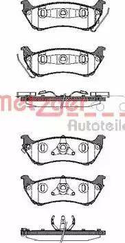 Metzger 1170746 - Komplet Pločica, disk-kočnica www.molydon.hr