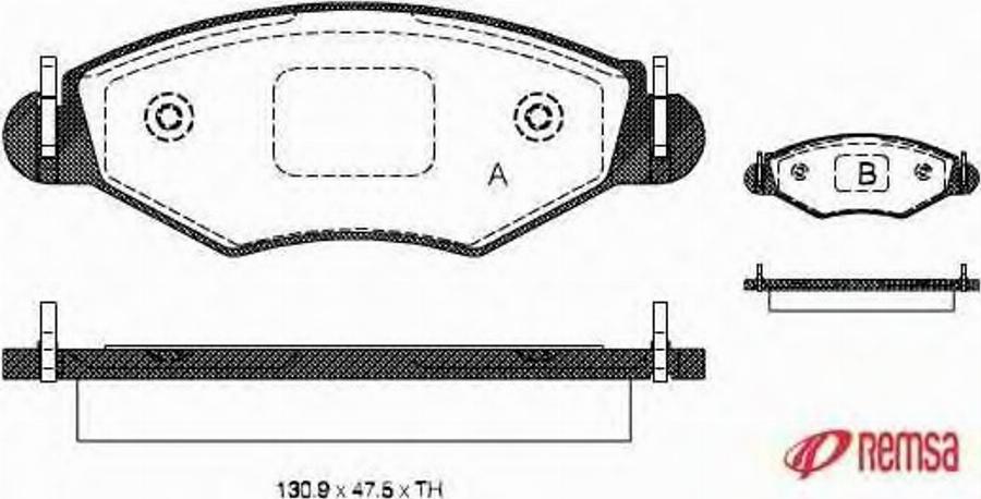 Metzger 064320 - Komplet Pločica, disk-kočnica www.molydon.hr