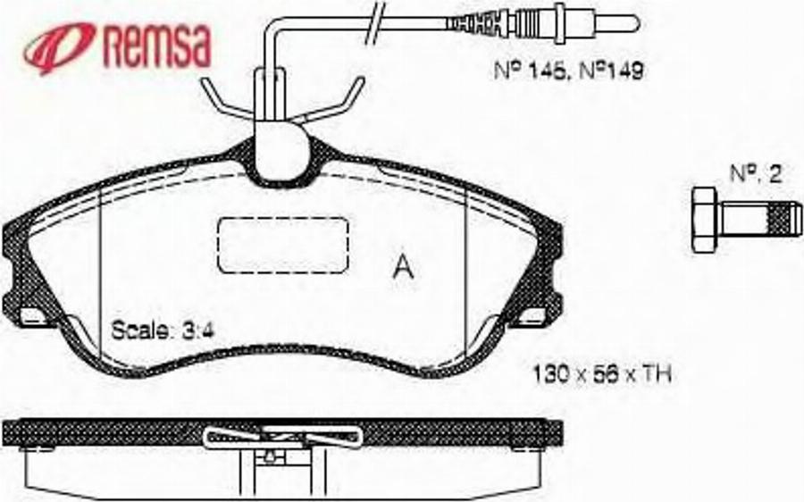 Metzger 063404 - Komplet Pločica, disk-kočnica www.molydon.hr