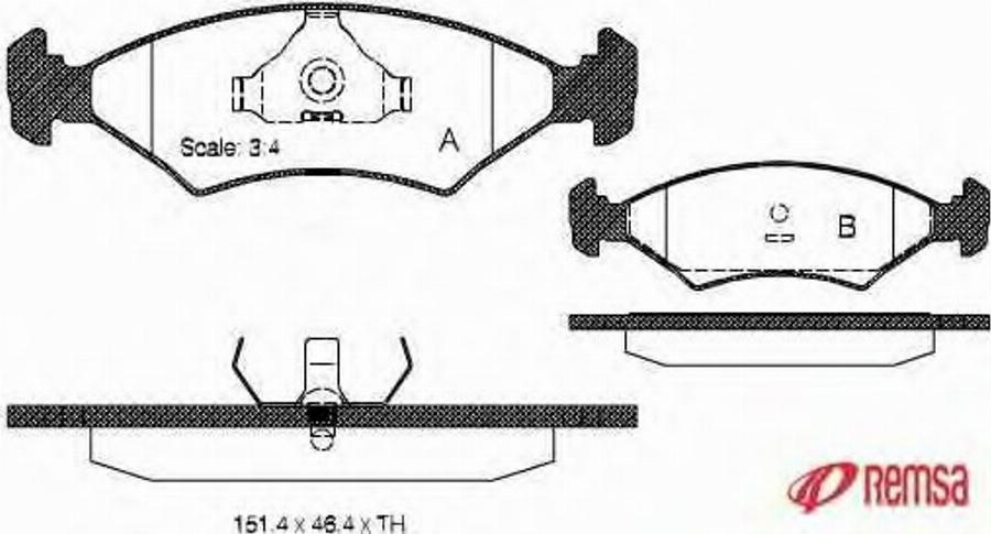 Metzger 011920 - Komplet Pločica, disk-kočnica www.molydon.hr