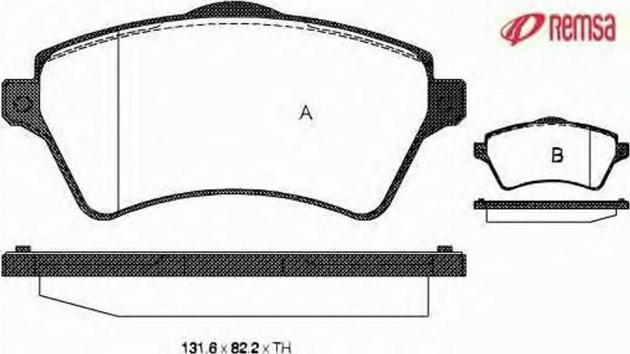 Metzger 082200 - Komplet Pločica, disk-kočnica www.molydon.hr