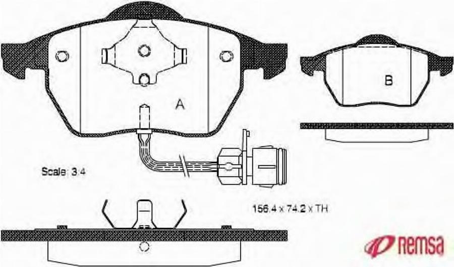 Metzger 039002 - Komplet Pločica, disk-kočnica www.molydon.hr