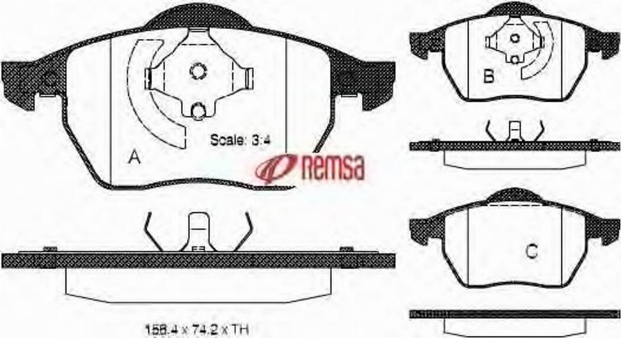 Metzger 0390.20 - Komplet Pločica, disk-kočnica www.molydon.hr