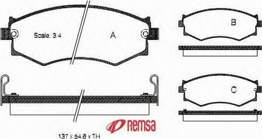 Metzger 035004 - Komplet Pločica, disk-kočnica www.molydon.hr