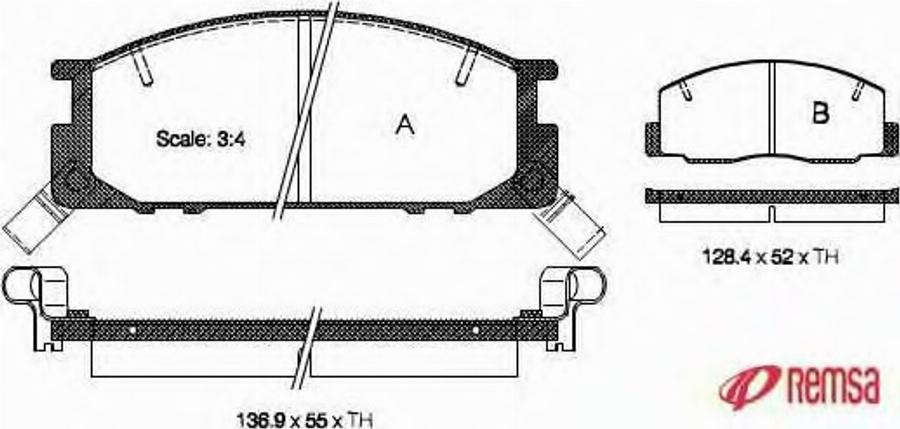 Metzger 030612 - Komplet Pločica, disk-kočnica www.molydon.hr