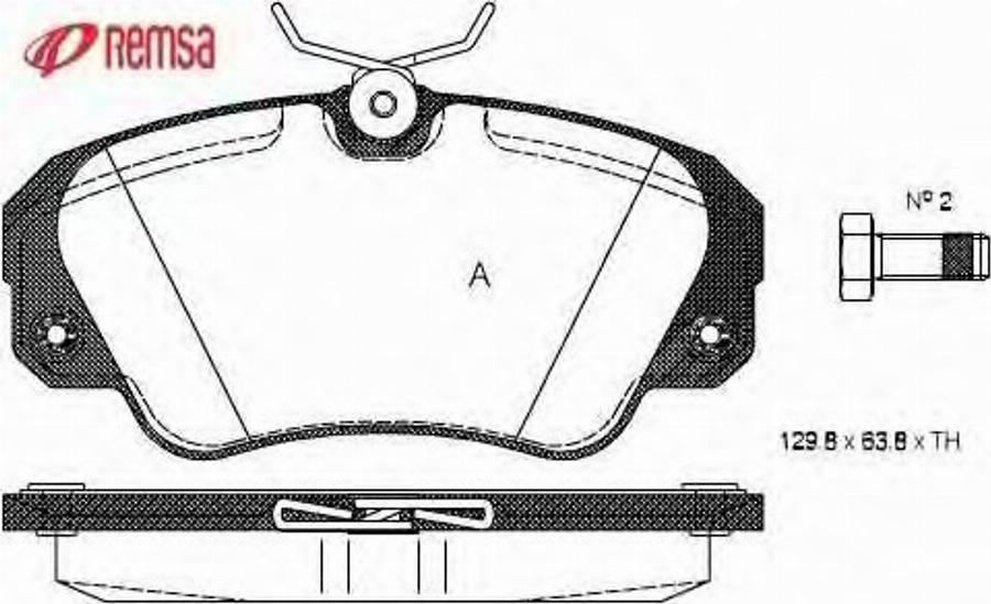 Metzger 038200 - Komplet Pločica, disk-kočnica www.molydon.hr