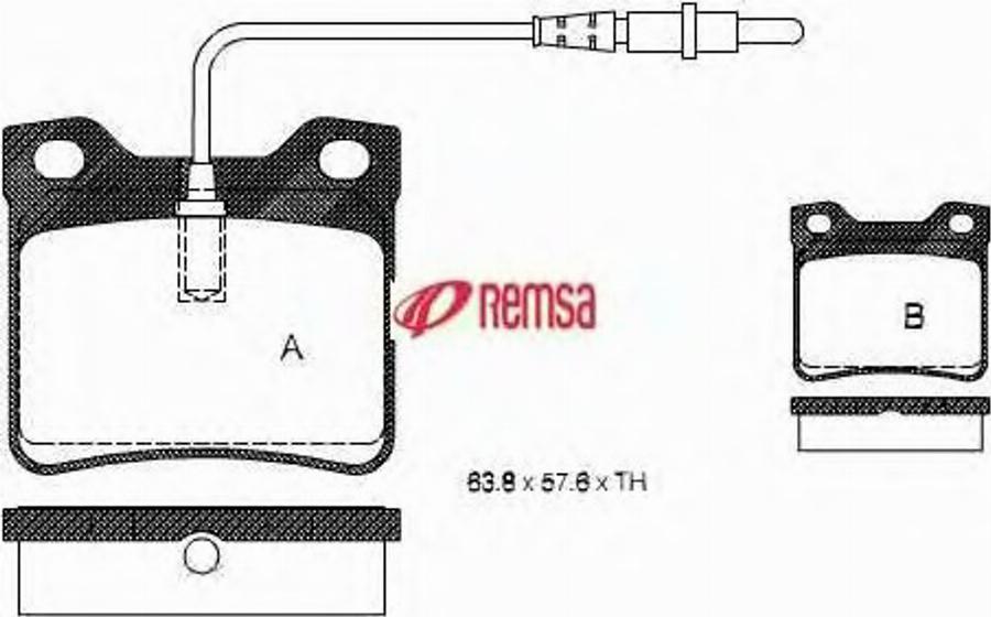 Metzger 032102 - Komplet Pločica, disk-kočnica www.molydon.hr