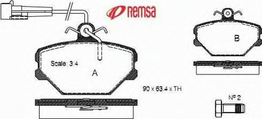 Metzger 026402 - Komplet Pločica, disk-kočnica www.molydon.hr