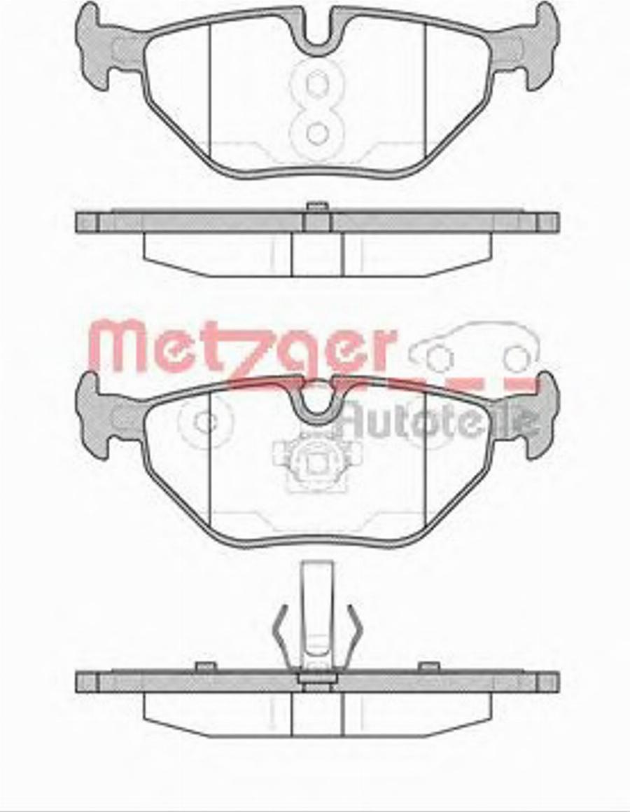 Metzger 026540 - Komplet Pločica, disk-kočnica www.molydon.hr