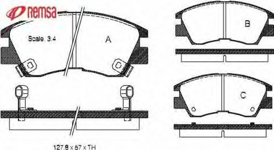 Metzger 027502 - Komplet Pločica, disk-kočnica www.molydon.hr