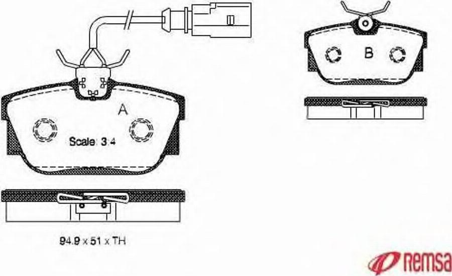 Metzger 0767.01 - Komplet Pločica, disk-kočnica www.molydon.hr